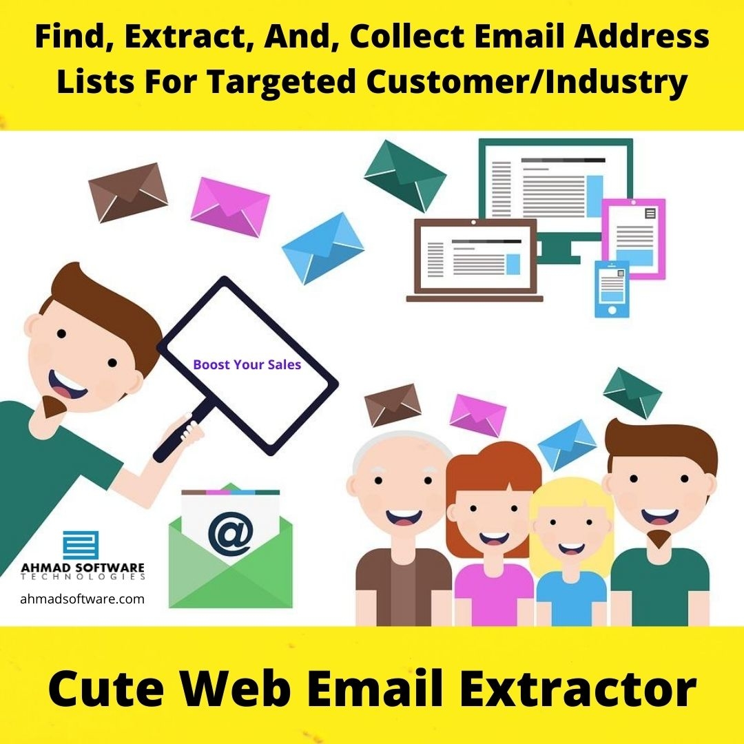 Find, Extract, And, Collect Industry Base Email Database