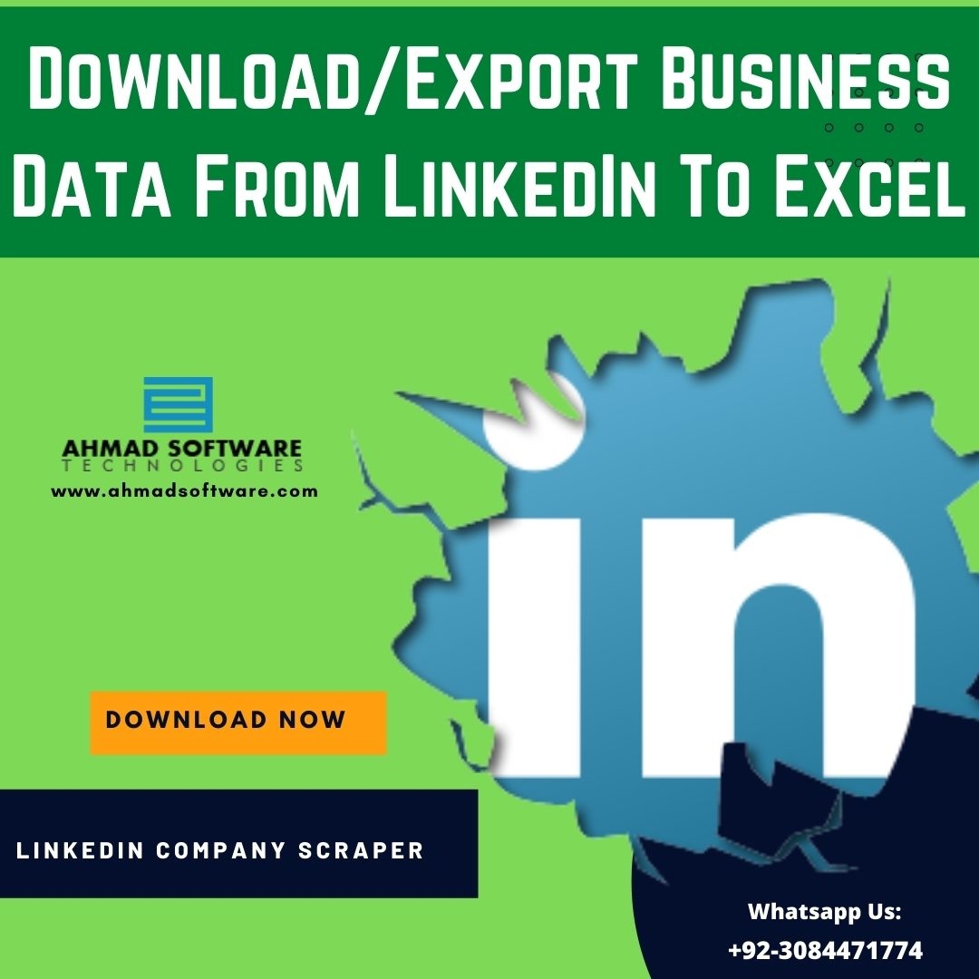 Download/Export Business Data From LinkedIn To Excel