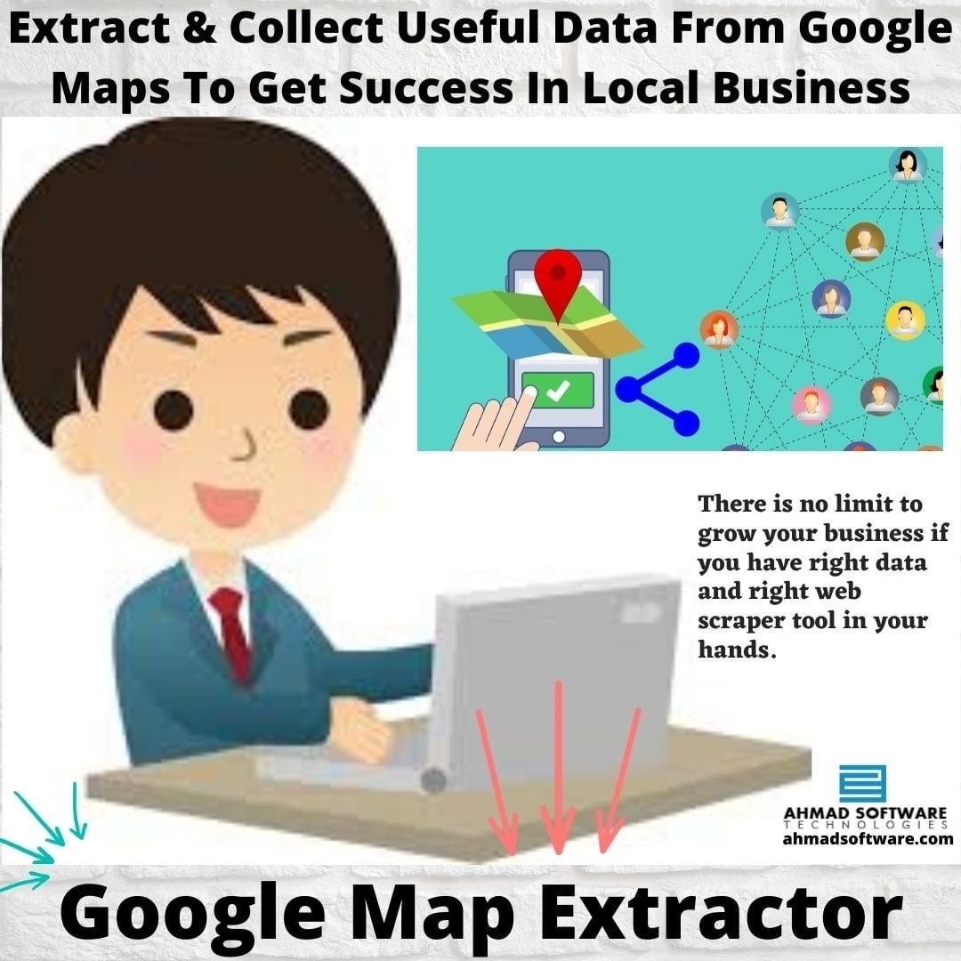 Extract Latitude & Longitude From Google Maps With Other Contact Details