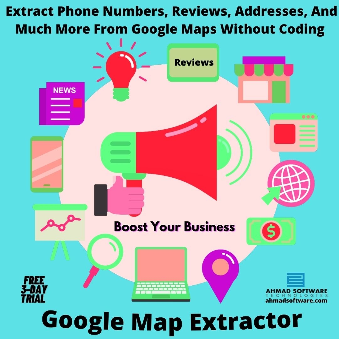 Extract Phone Numbers, Reviews, Addresses, And Much More From Google Maps 