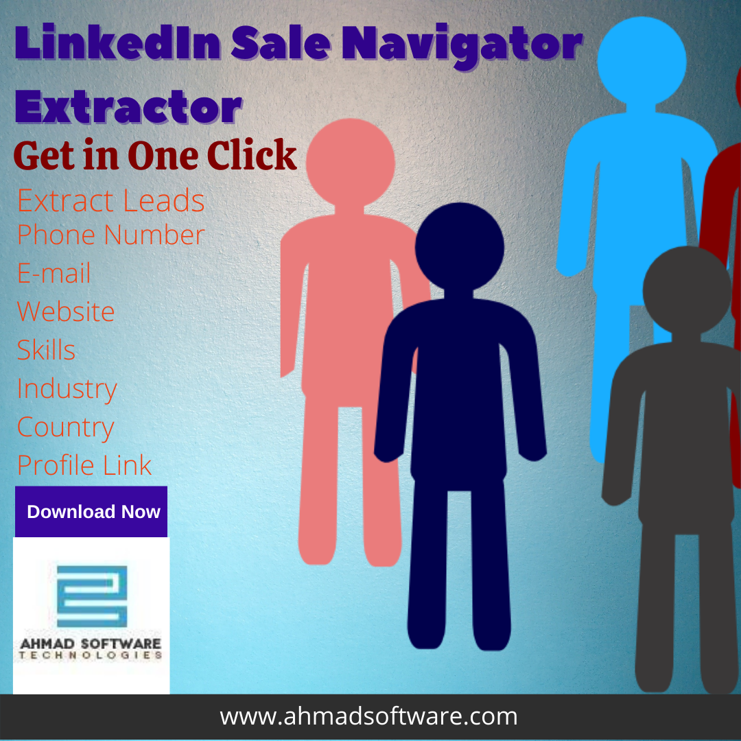 Find and Extract detailed data from LinkedIn Sale Navigator Extractor