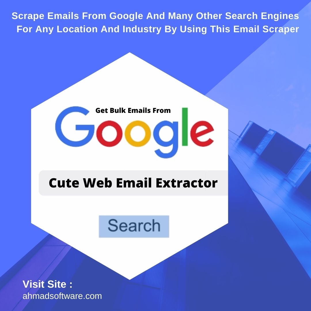 Find And Extract Targeted Emails From Google With Cute  Email Extractor