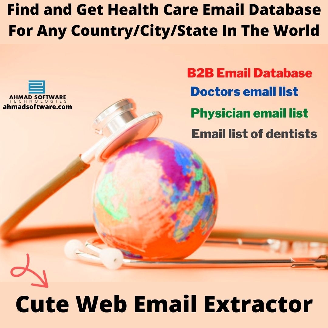 Find and Get Health Care Email Lists For Email Marketing