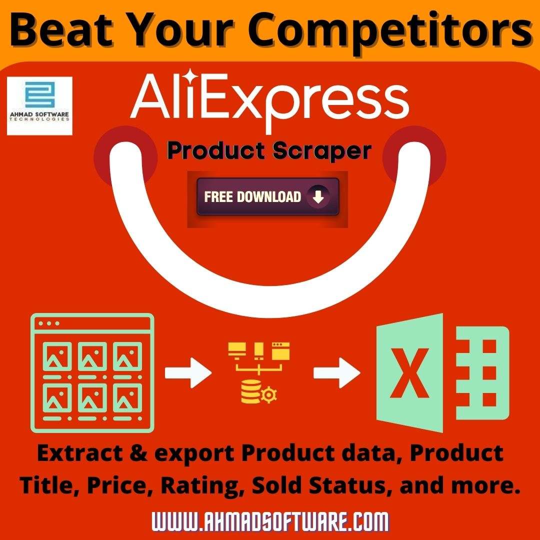 How to scrape data from eCommerce websites like AliExpress