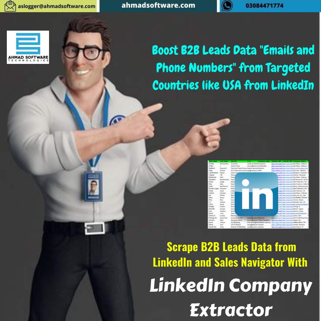 Businesses can Increase B2B Leads in 2021 with LinkedIn Scraper