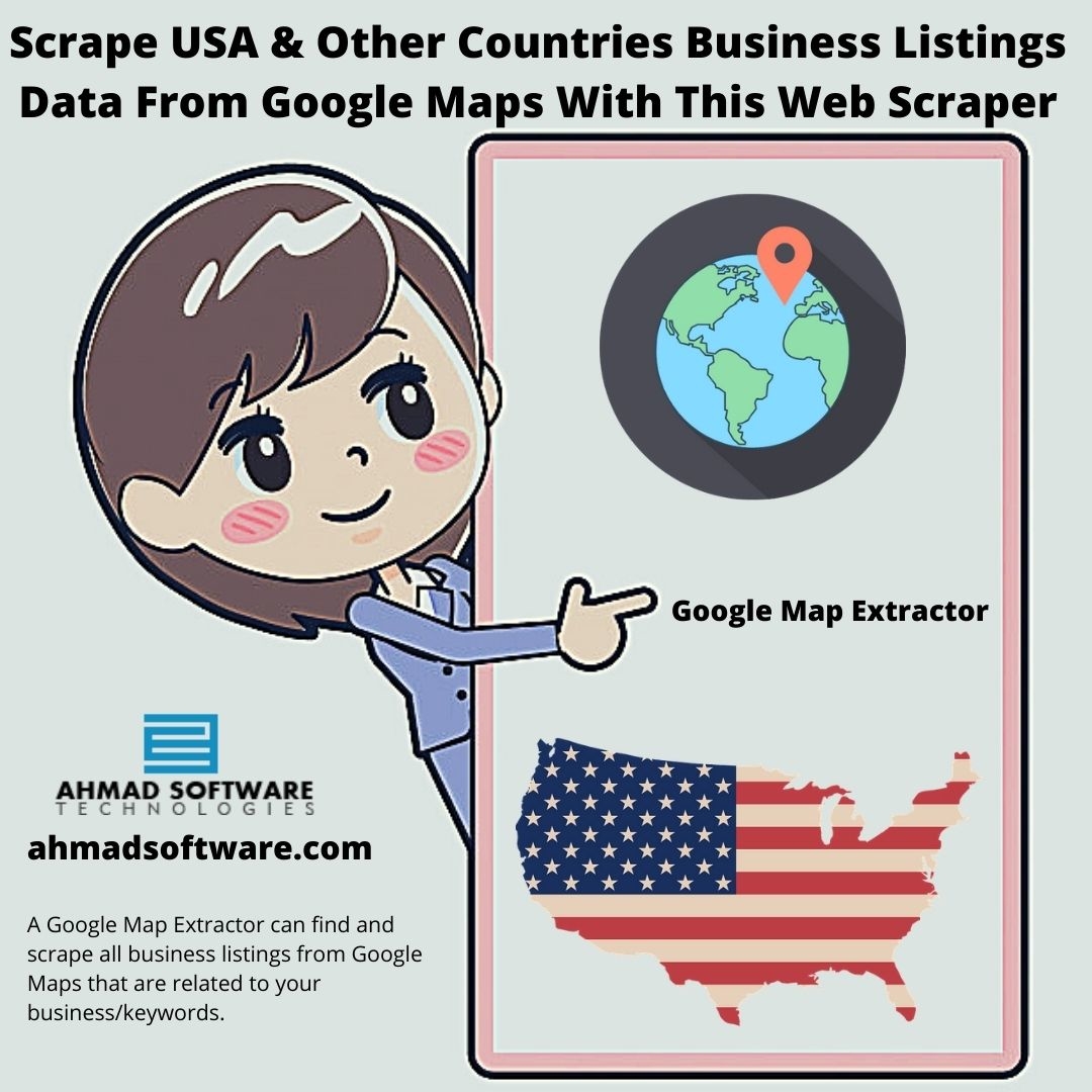 Scrape Business Listing Data For Any Country/City/State With Google Map Extractor