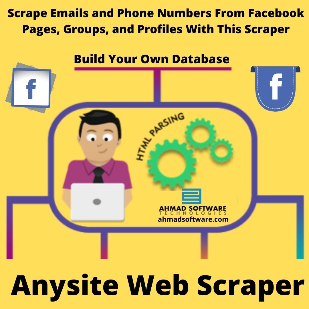 Scrape Emails And Phone Numbers From Facebbok With Anysite Scraper