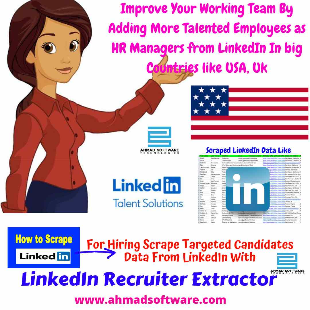 LinkedIn Scraper - How to Use LinkedIn to Find Potential Employees?