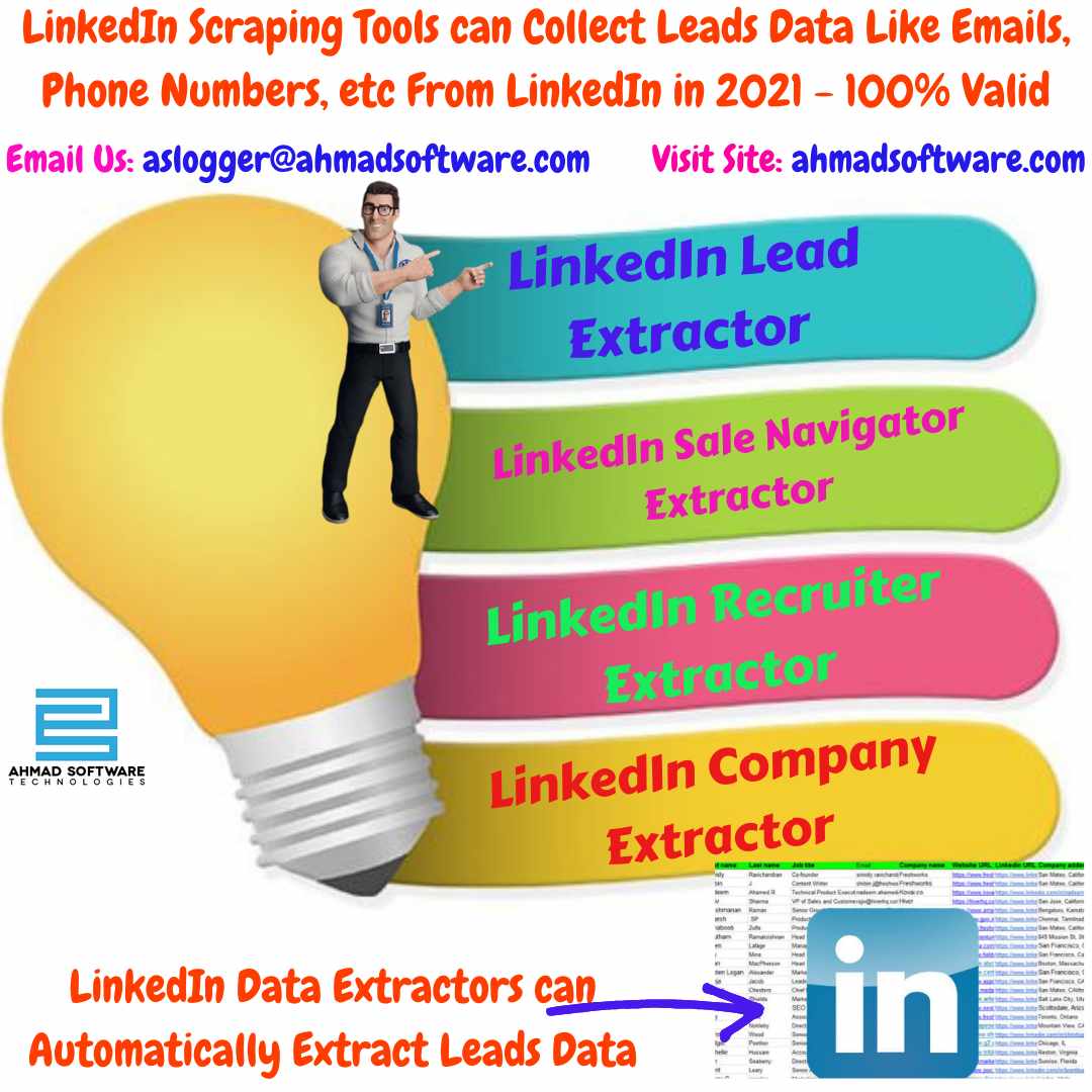 LinkedIn Data Scrapers - Utilize LinkedIn for lead generation