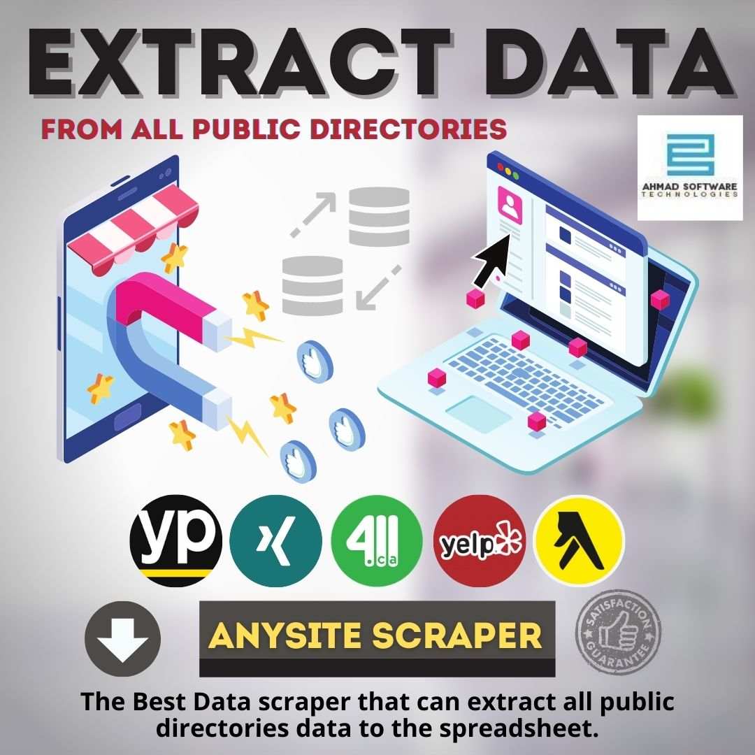 The best way to scrape data from all public directories